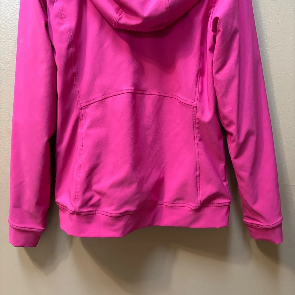 North Face Lined Hooded Zip PinkJacket Size S - Picture 8 of 9
